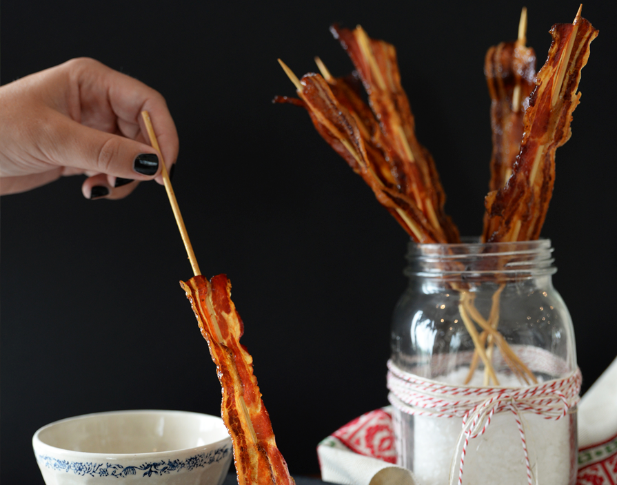 Gebratene Pancetta-Sticks