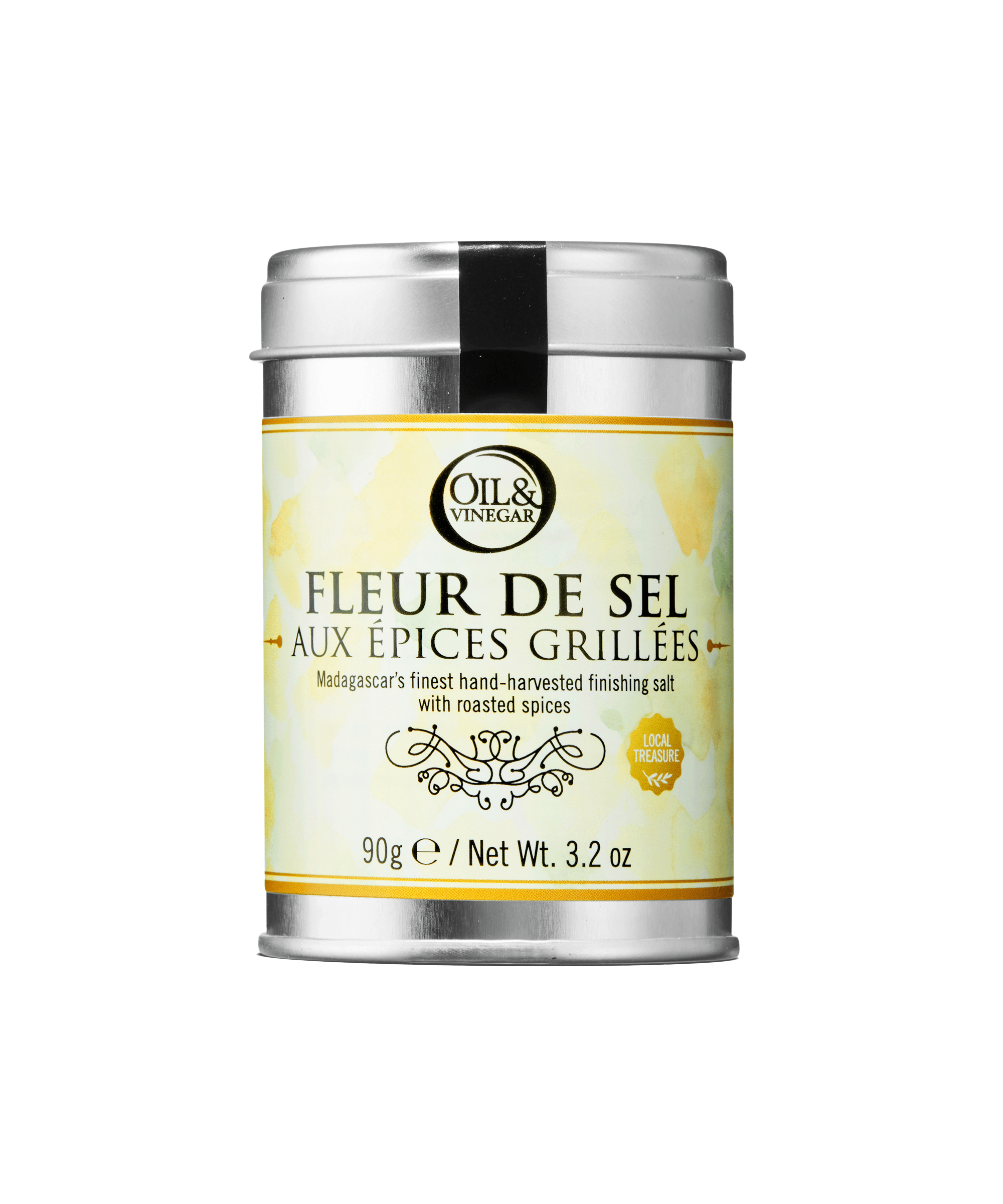 Fleur de Sel - Tischsalz mit Gegrillten Gewürzen - 90 g