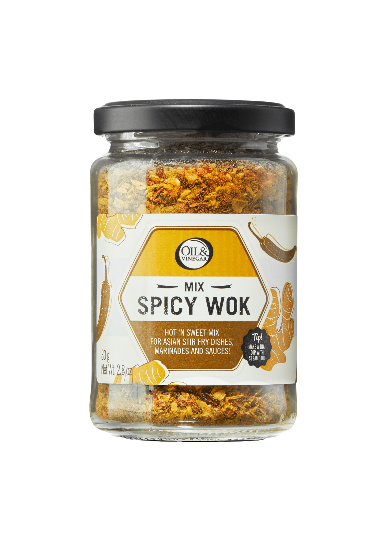 Spicy Wok Mix - Pikante Wok-Gewürzmischung - 80 g