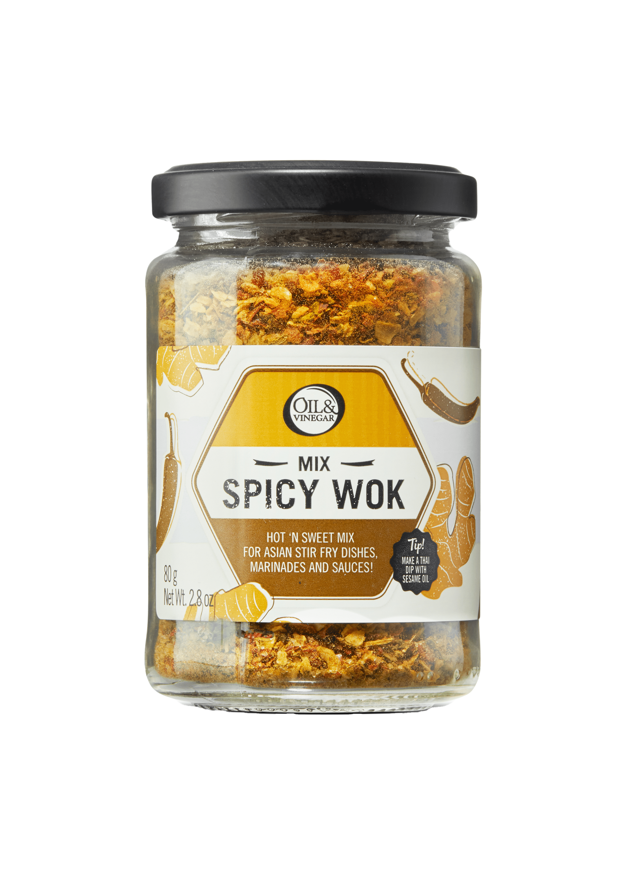 Spicy Wok Mix - Pikante Wok-Gewürzmischung - 80 g