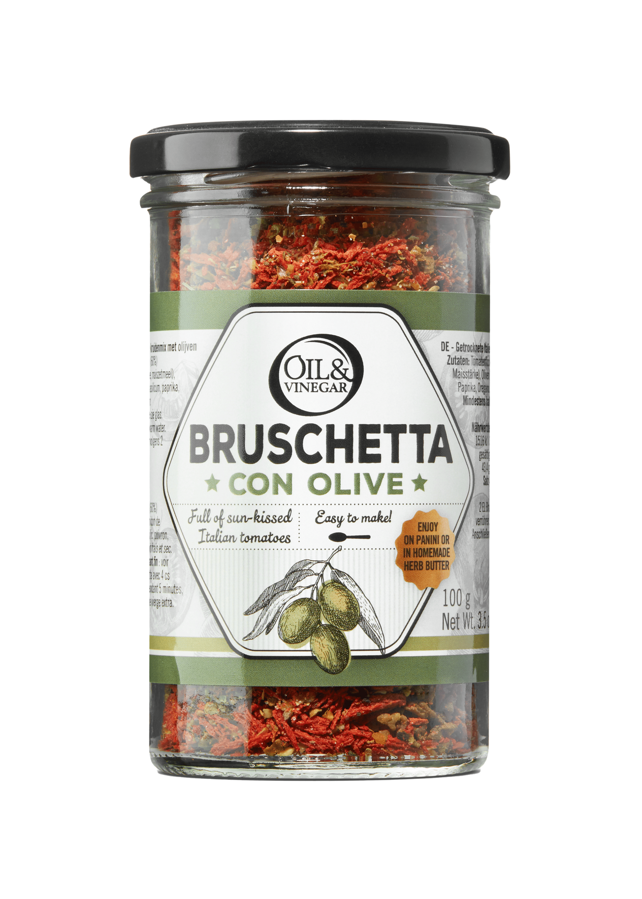 Bruschetta mit Oliven - 100g