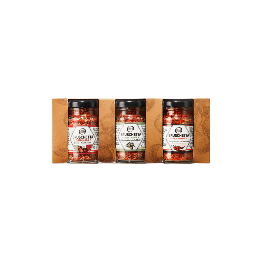 Bruschetta Trio - Geschenkset - 3x25 g