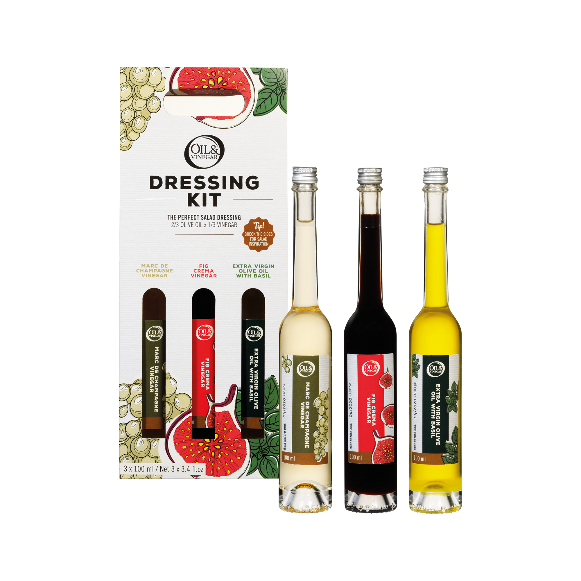 Dressing Kit - Geschenkset - 3x100 ml