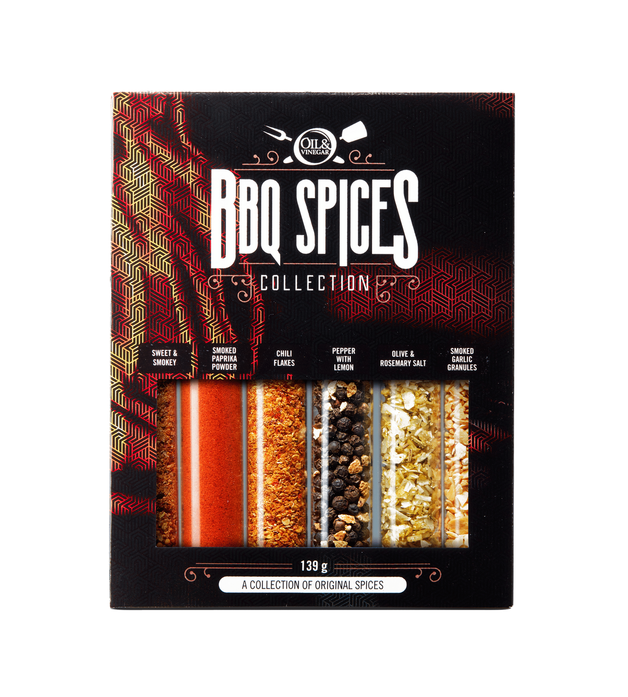 BBQ & Grill Spices giftset 6 Stück