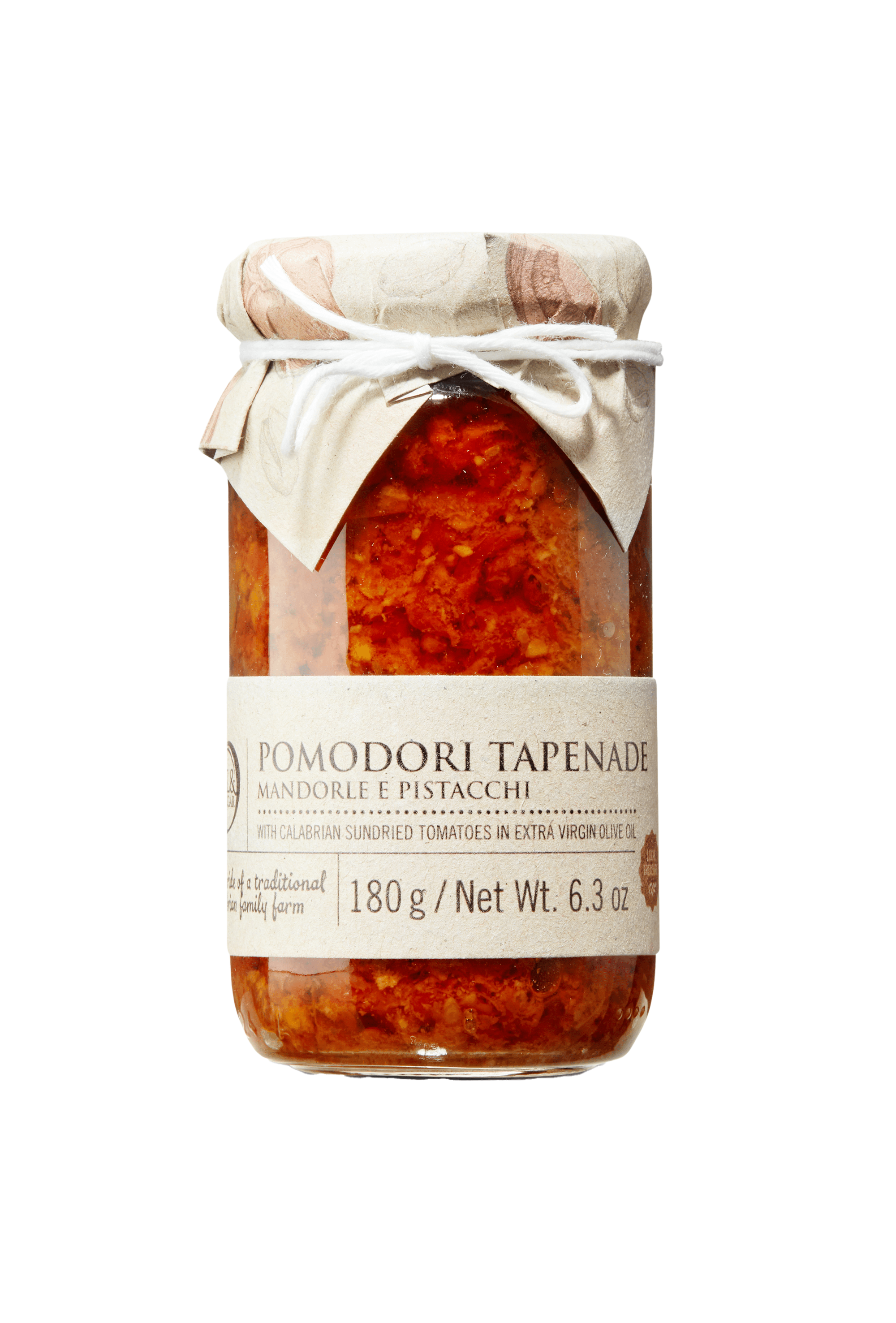 Tomaten-Tapenade mit Mandeln und Pistazien - 180 g