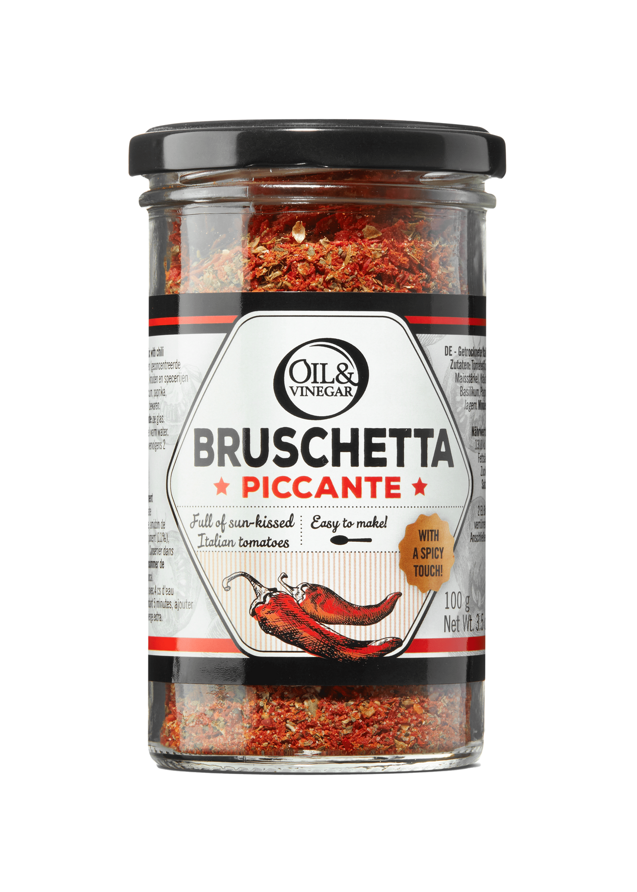 Bruschetta Gewürzmischung Scharf - 100 g