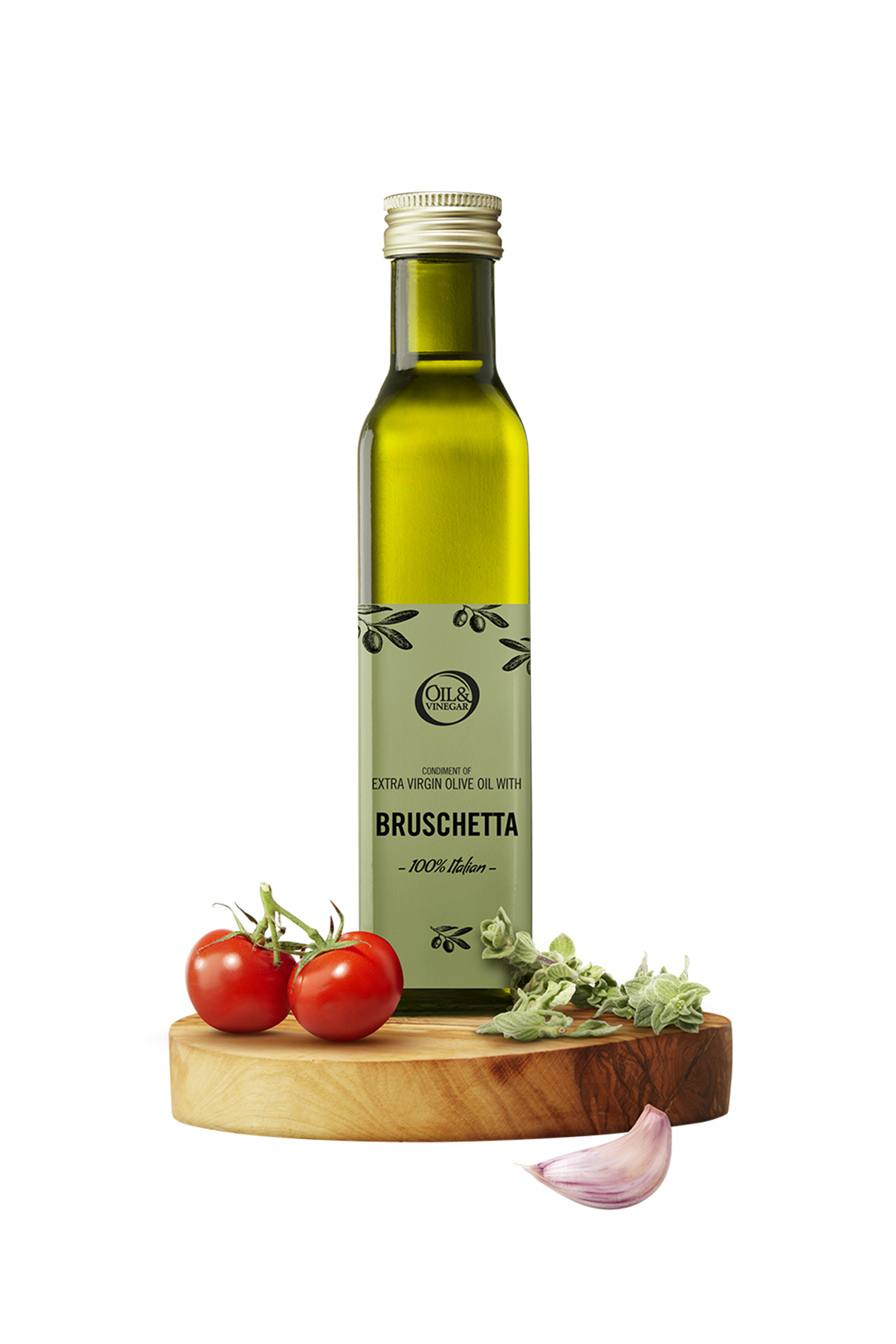 Olivenöl mit Bruschetta - 250ml