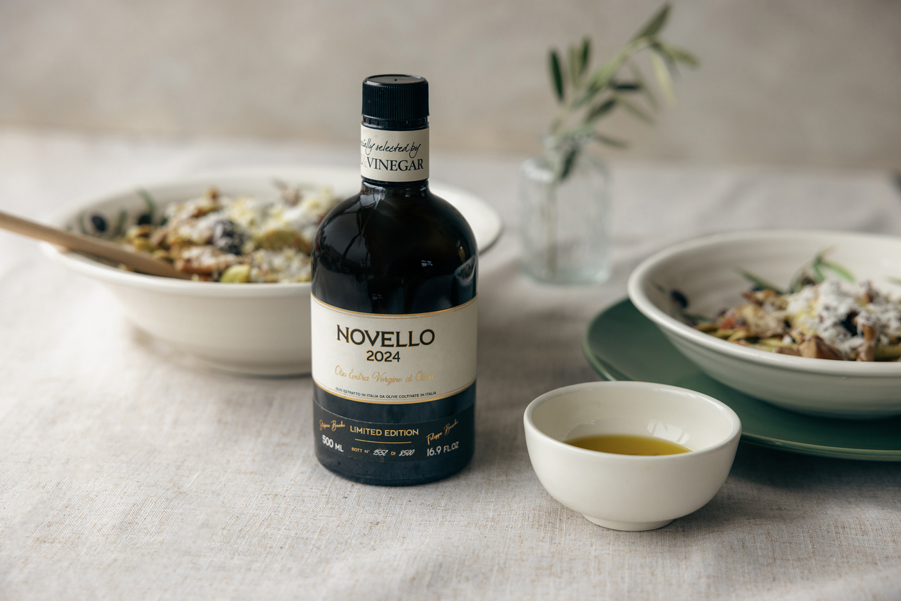 Limitierte Edition: Erste Ernte 2024/2025 - Novello Natives Olivenöl Extra - 500 ml